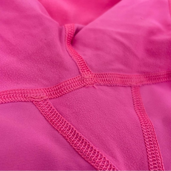 Lululemon Tall Pace Rival Skirt Electric Bright Hot Pink Golf Tennis Skort 14 - Picture 11 of 12
